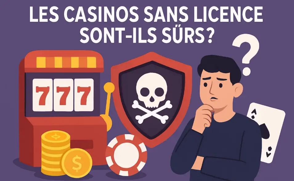 Les Casinos sans Licence sont-ils Sûrs ?